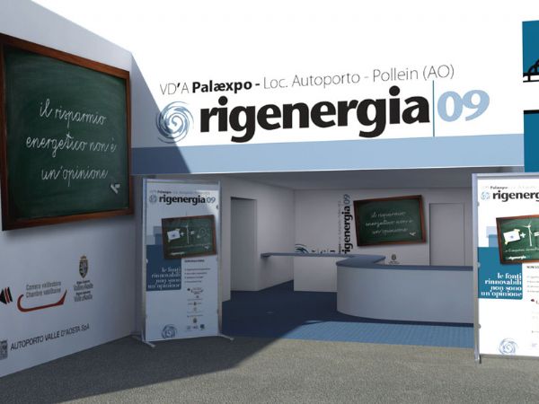 Visual allestimento fiera "Rigenergia"