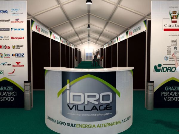 Visual allestimento fiera "Idro Village"