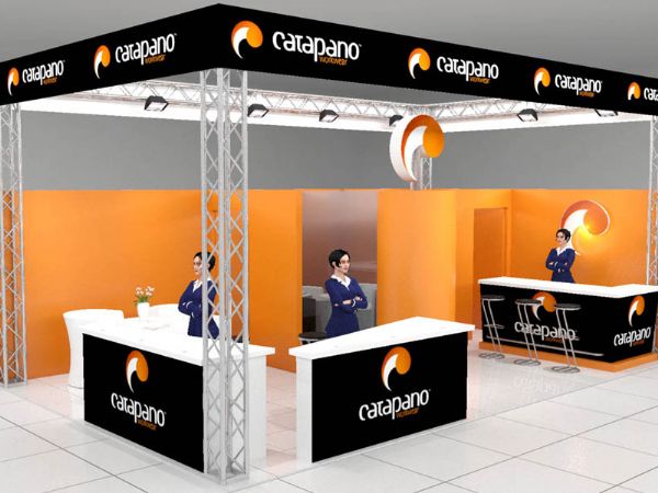 Visual allestimento stand Carapano