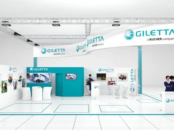 Visual allestimento stand Giletta - Peraria Fly Service (2008)
