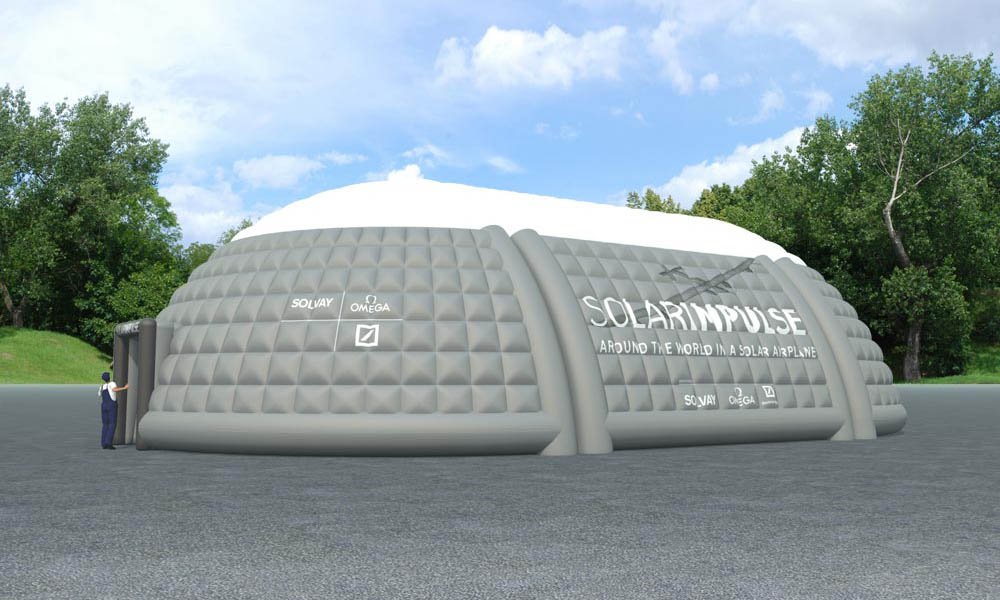 Modello 3D e render visual stand gonfiabile ad aria fredda - Fly-in Balloons (2010) #1