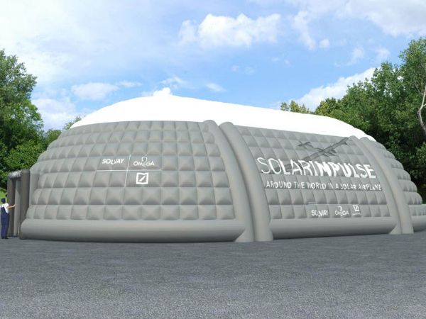 Modello 3D e render visual stand gonfiabile ad aria fredda - Fly-in Balloons (2010) #1