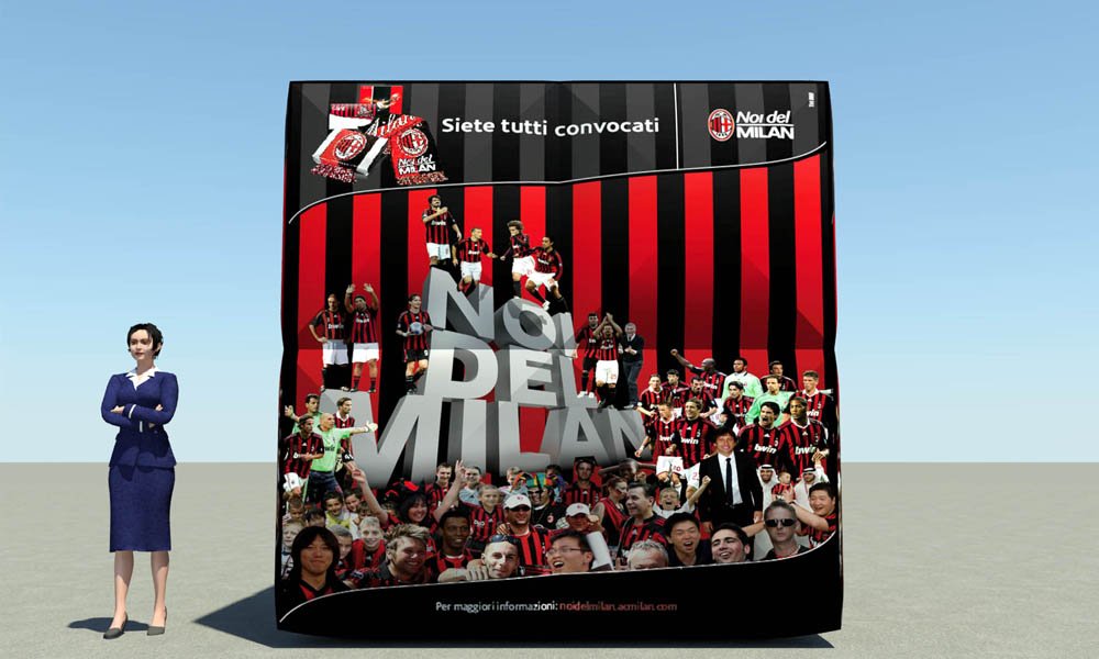 Modello 3D e render visual stand gonfiabile ad aria fredda - Fly-in Balloons (2010) #2