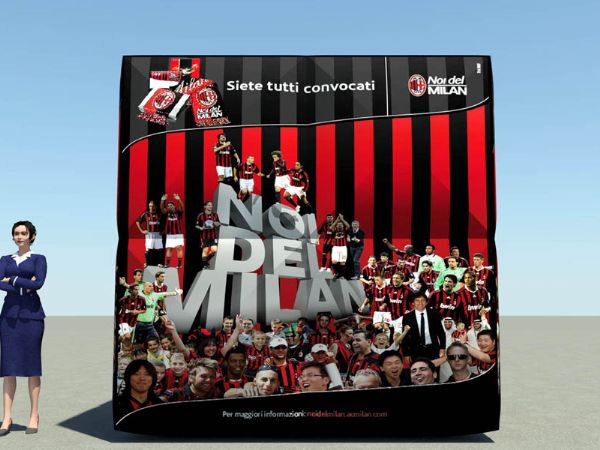Modello 3D e render visual stand gonfiabile ad aria fredda - Fly-in Balloons (2010) #2