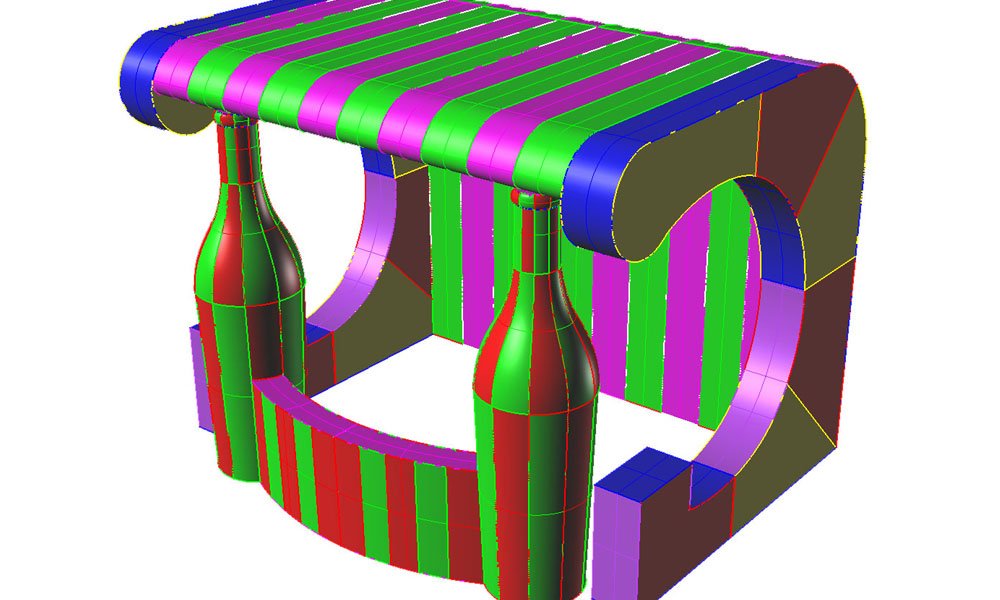 Modello 3D e render visual stand gonfiabile ad aria fredda - Fly-in Balloons (2006) #2