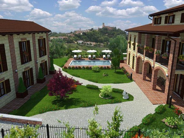 Modello 3D e Render progetto riqualificazione cascinale - Tiberga Marco (2010) #2
