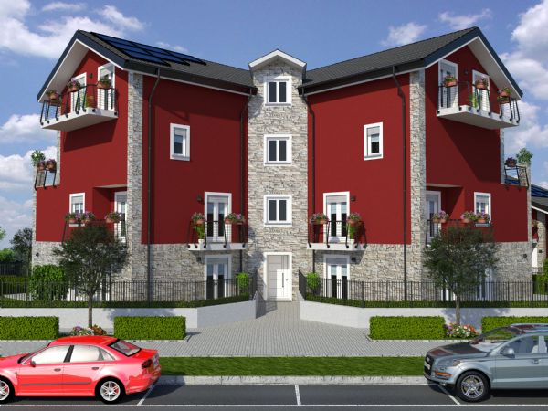 Modello 3D e Render nuovo progetto a Vinovo (TO) - La Torinese s.r.l. (2014)