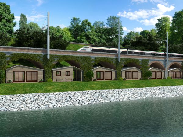 Modello 3D e Render nuovo progetto a Dorio (LC)