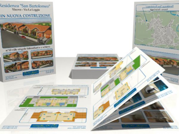 Grafica nuovo progetto edile a Nichelino(TO)