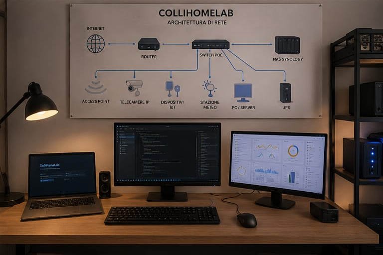HomeLab – Progettazione e realizzazione di un laboratorio tecnologico domestico