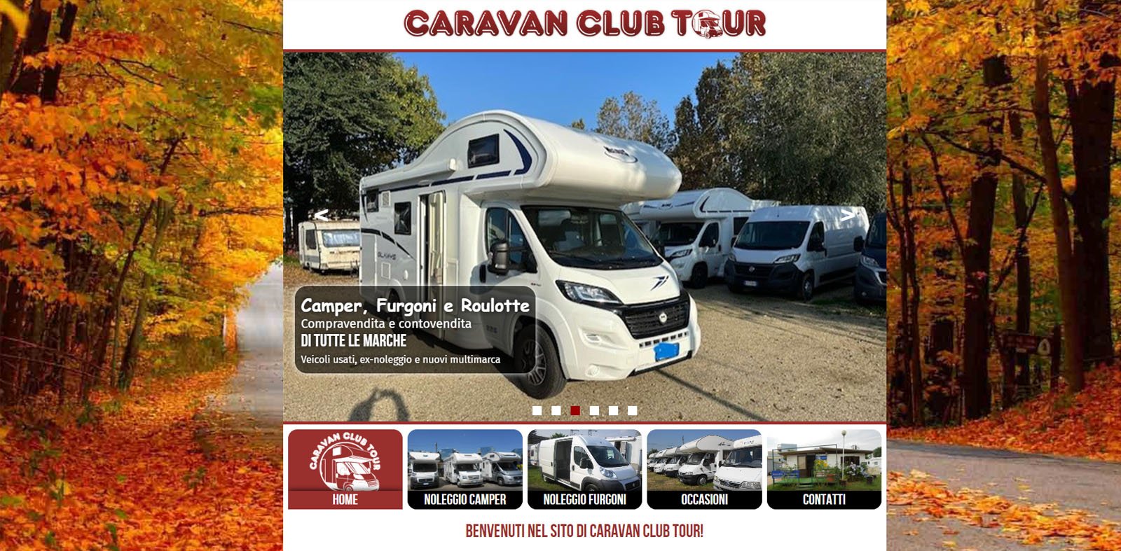 CaravanClubTour.it - Noleggio camper, furgoni e veicoli ricreazionali