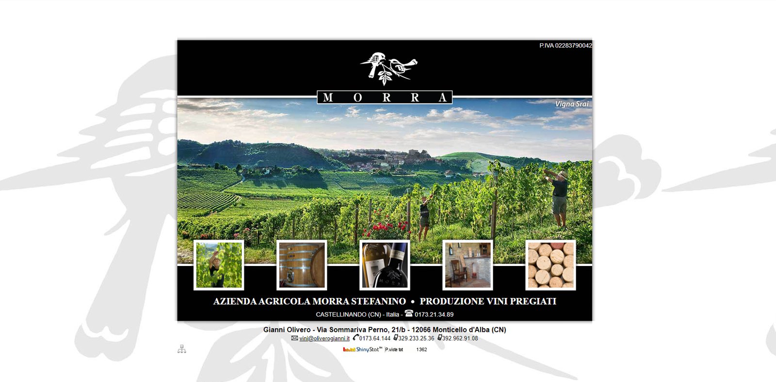 OliveroGianni.it - Commercio vini e presenza online